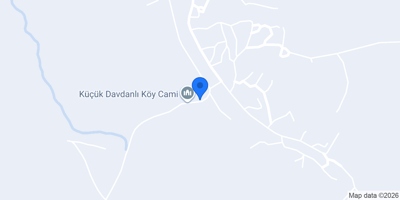 Davdanlı Köyü Muhtarlığı konumu