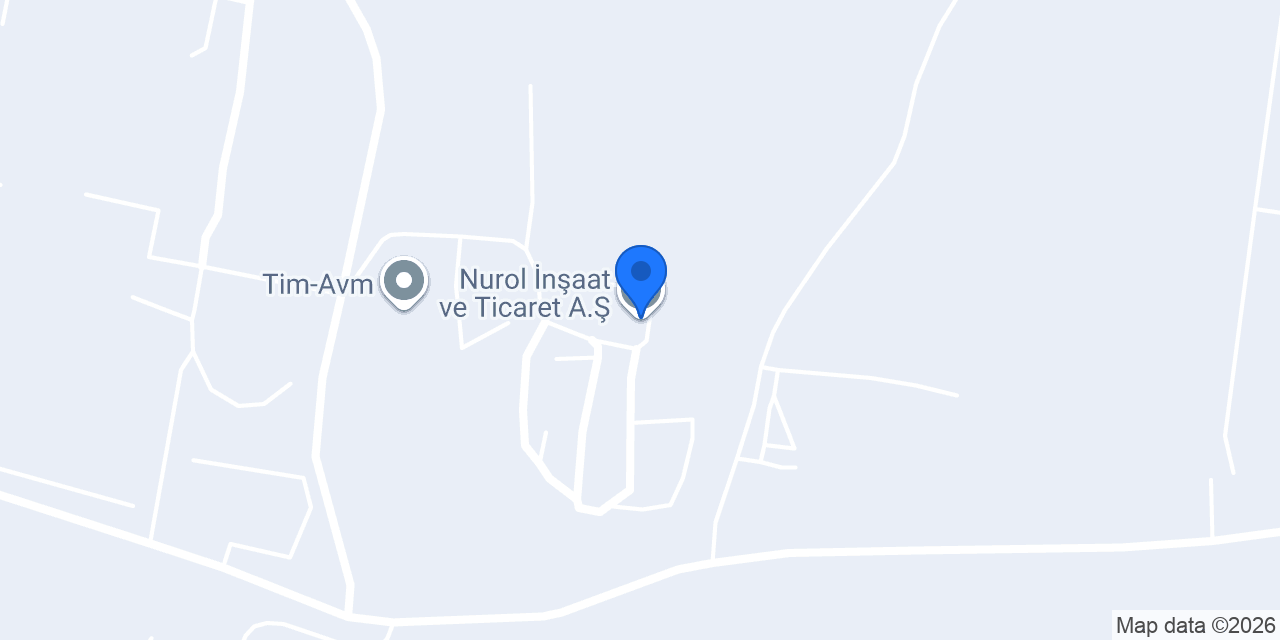 Nurol İnşaat ve Ticaret A.Ş. konumu