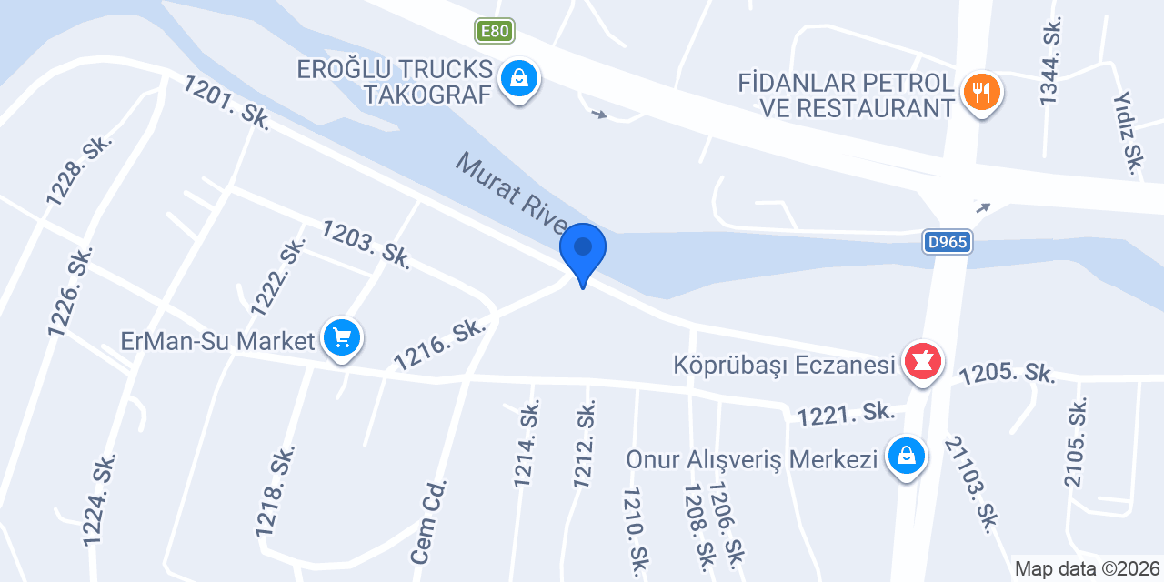 Tim-Cadde Ustu konumu