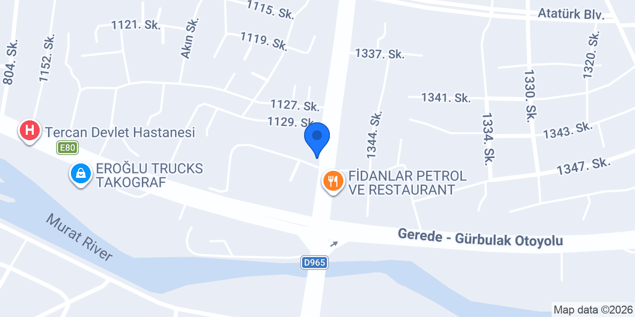 YS OTO EKSPERTİZ AĞRI konumu