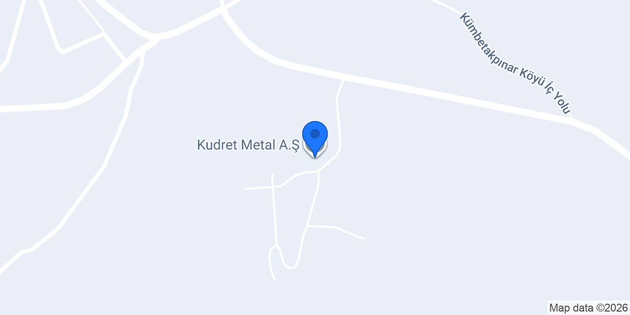 Kudret Metal A.Ş. konumu