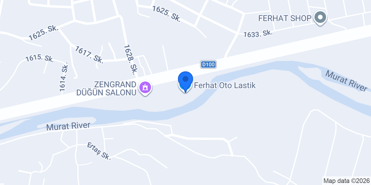 Ferhat Oto Lastik konumu