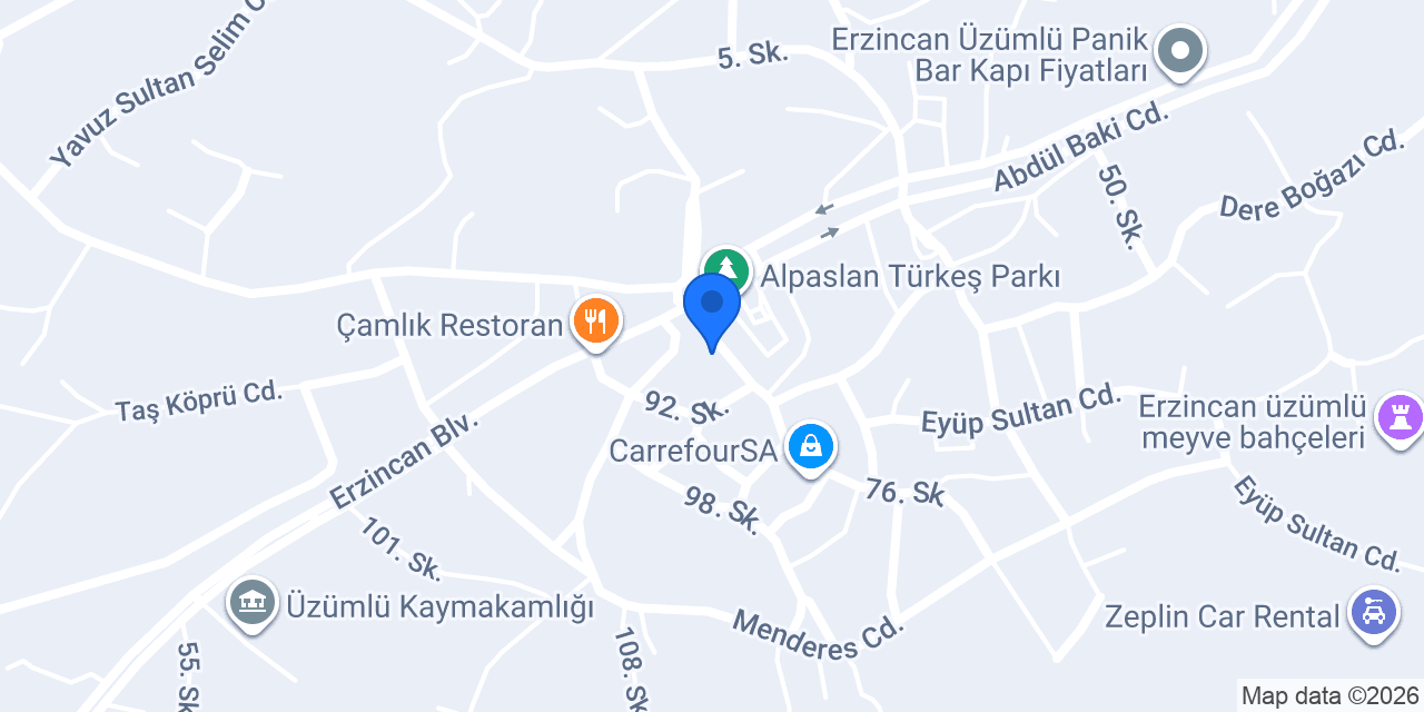 Yavuz Usta Aile Kasabı konumu