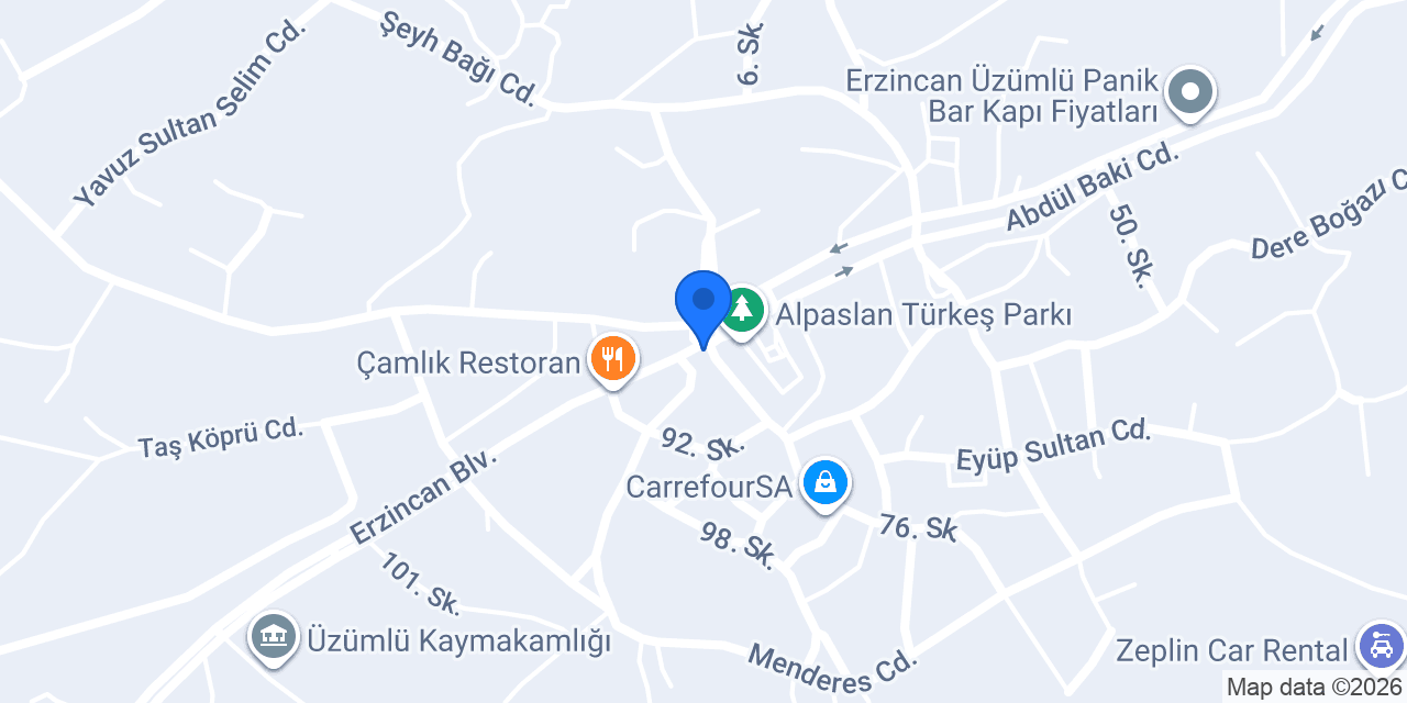 KIZILELMA BAKKAL konumu