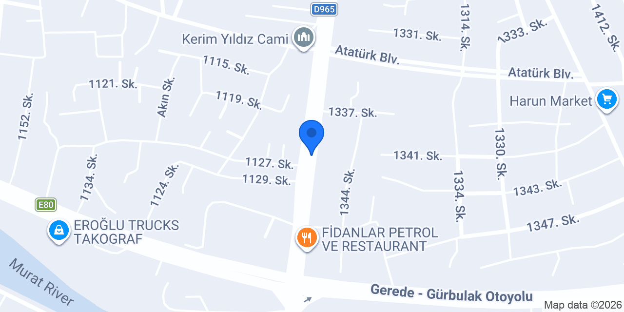 EMİNOĞLU GROUP(İNŞAAT YAPI VE DEKORASYON) konumu