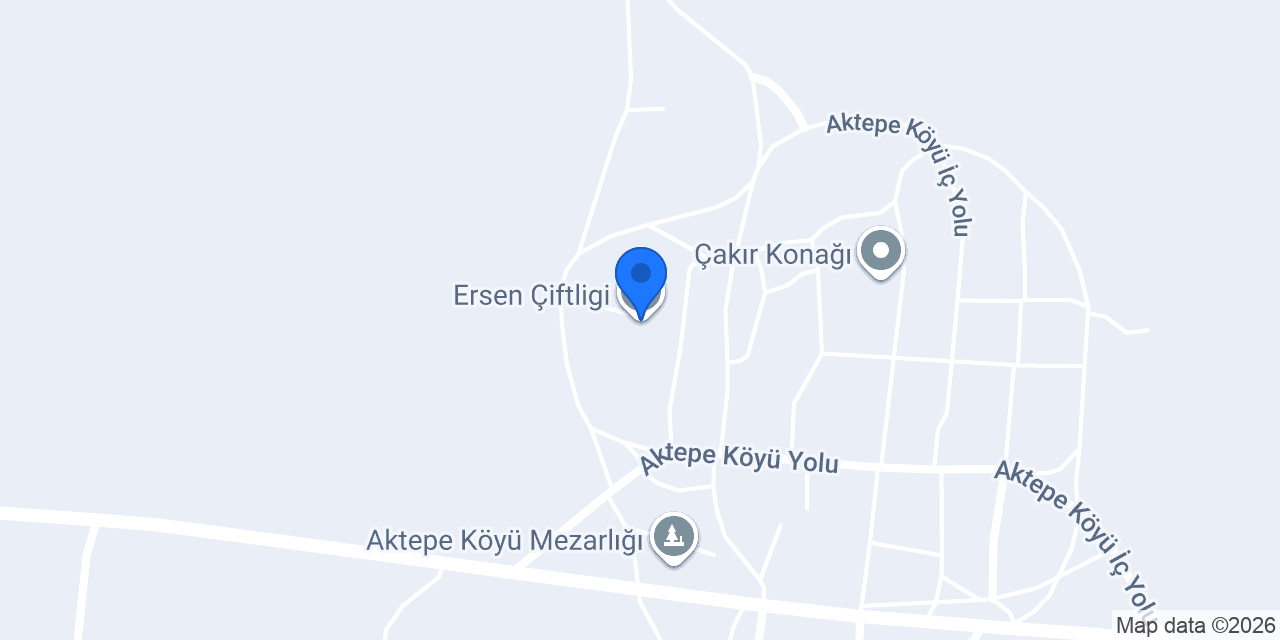 Ersen Çiftligi konumu