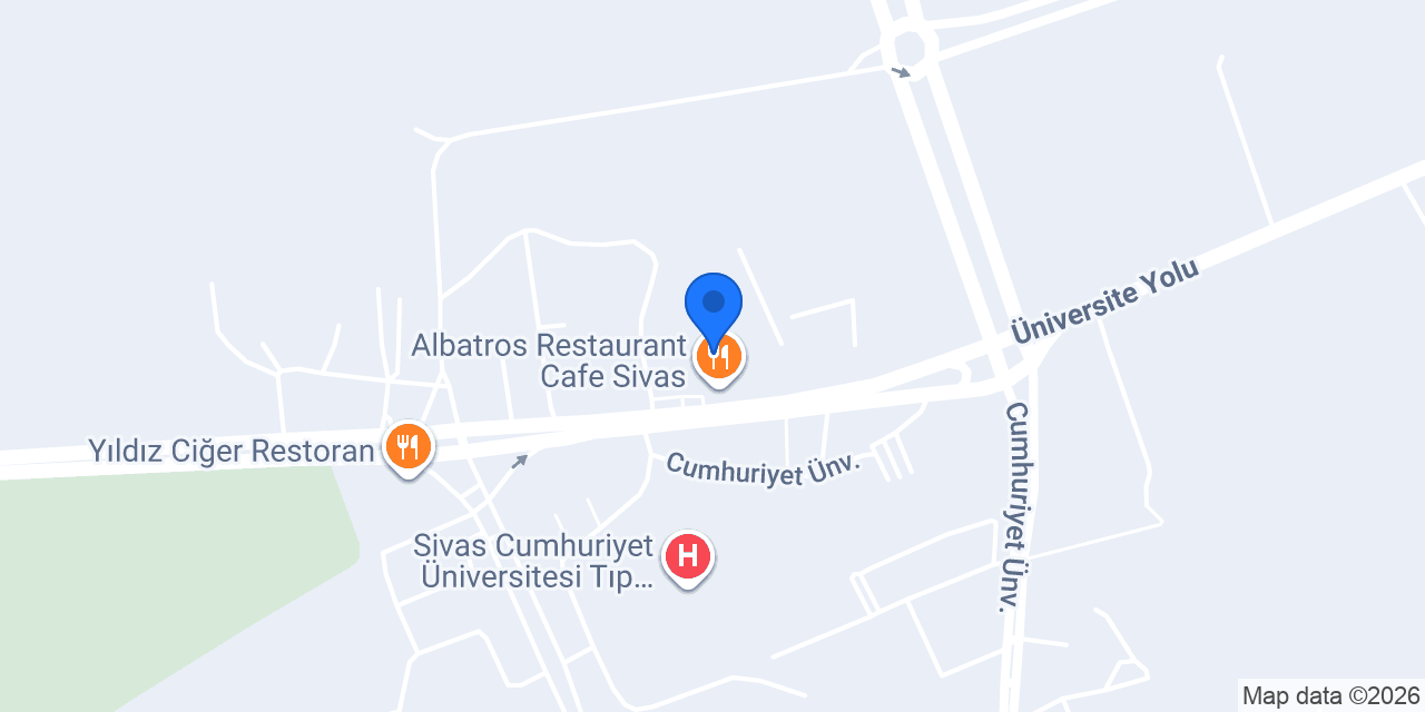 Sivas Pidemaxx Üniversite Şube konumu