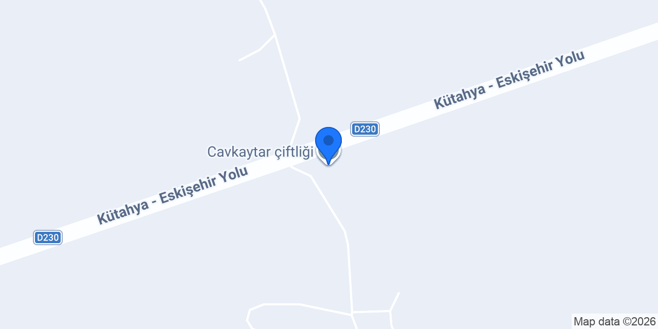 Cavkaytar çiftliği konumu