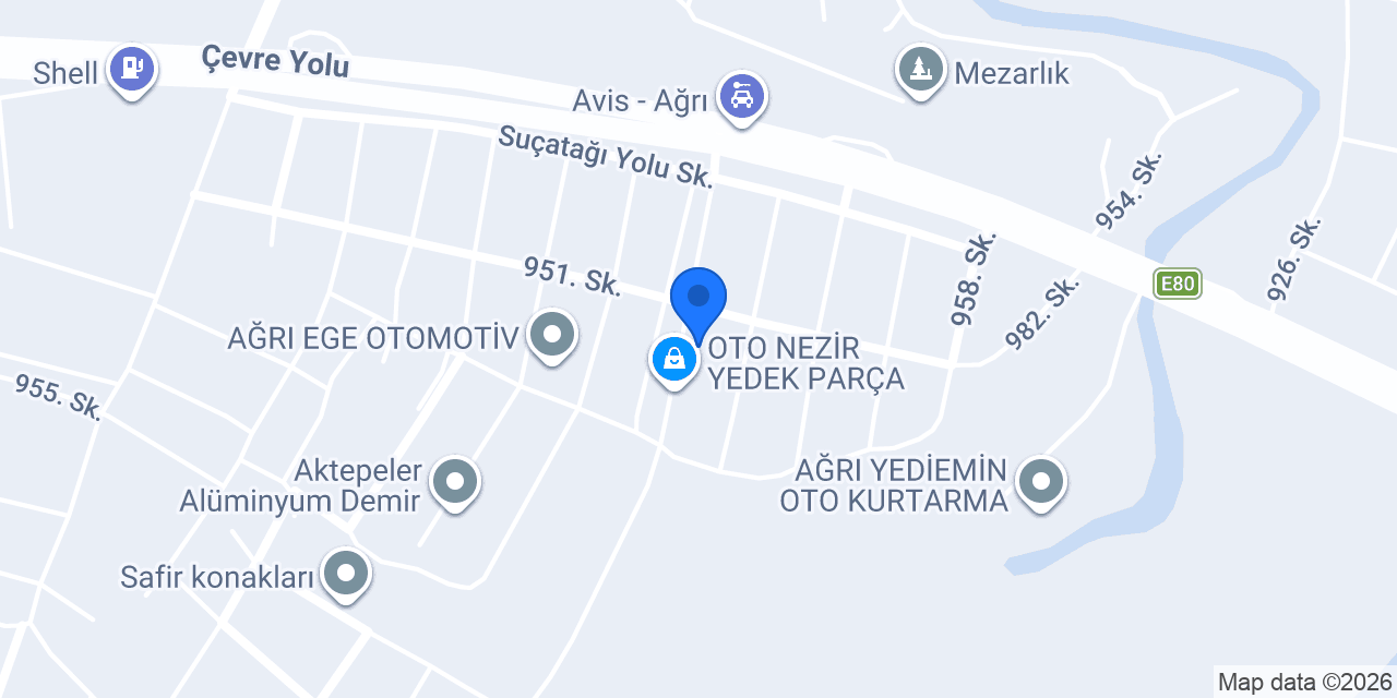 Mert Oto Elektrik konumu