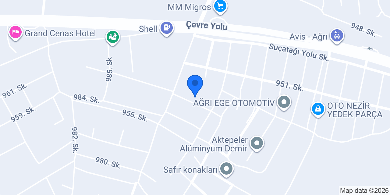 Birgül Gıda konumu
