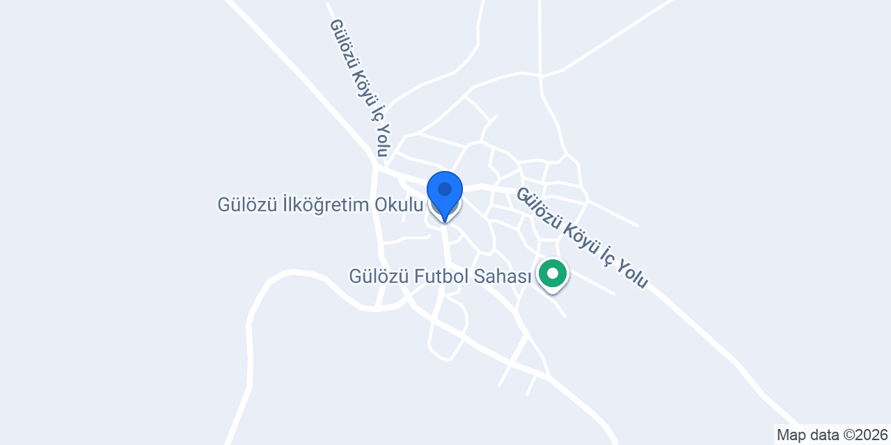 Gülözü İlköğretim Okulu konumu