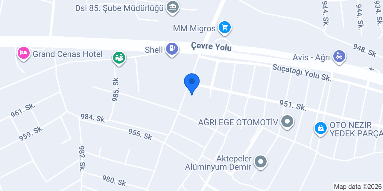 Yıldırım elektrik konumu