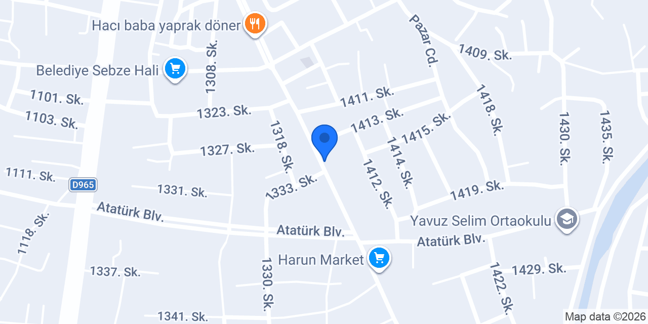 ÖZDOĞAN TİCARET TOPTAN GIDA konumu