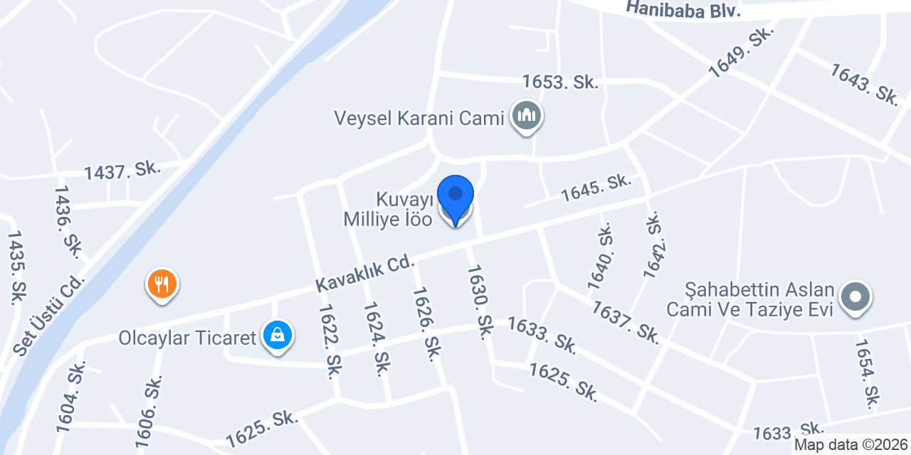 Kuvayı Milliye İöo konumu