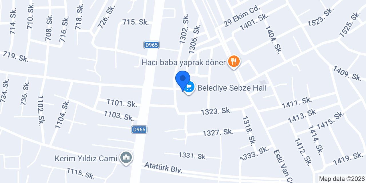 Ararat mühendislik doğalgaz konumu