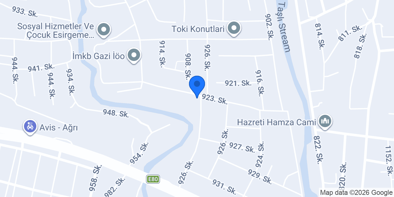 Büfe Çetin konumu