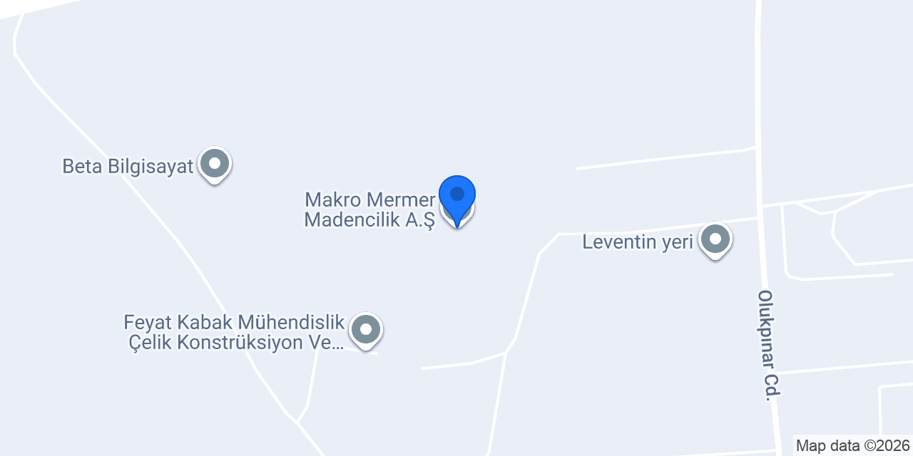 Makro Mermer Madencilik A.Ş. konumu