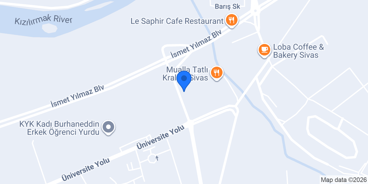Pasaport Pizza Kampüs konumu