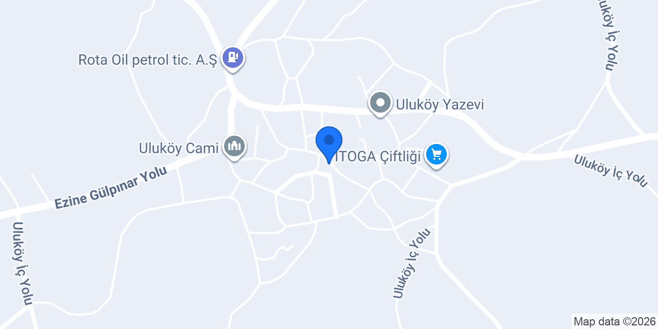 Uluköy Köyü Muhtarlığı konumu