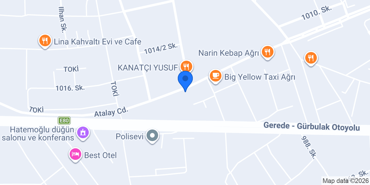 Mesaii Cafe Bistro konumu