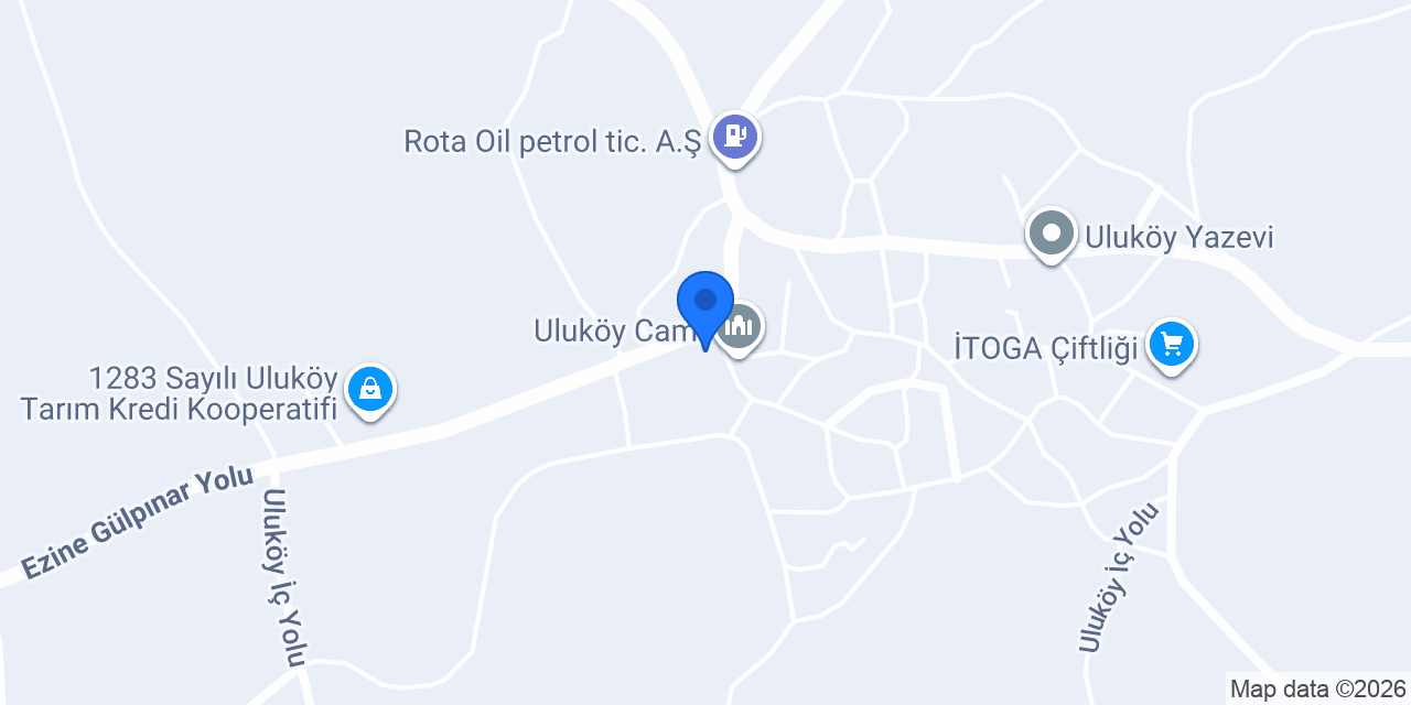 Uluköy İlkokulu konumu