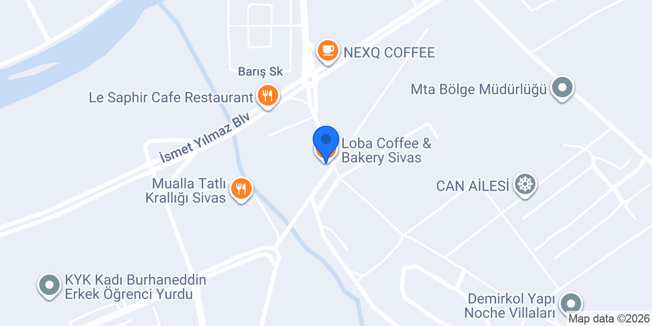 Loba Coffee & Bakery Sivas konumu