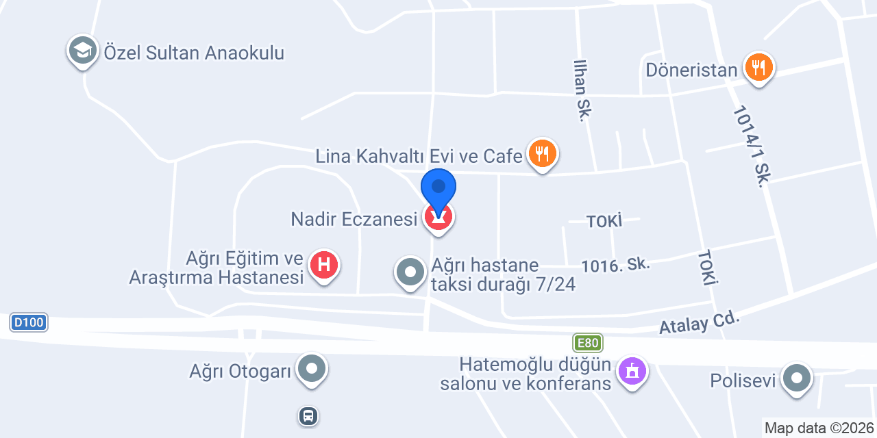 Eren Eczanesi konumu