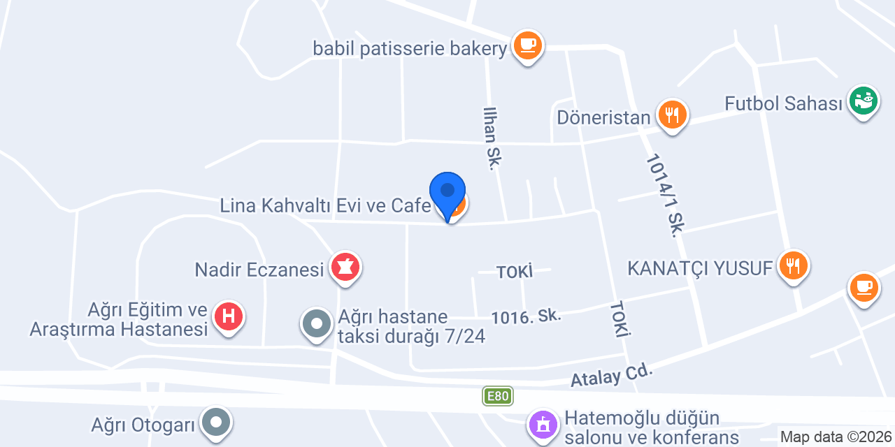 Granny’s Waffles & Kumpir Ağrı konumu