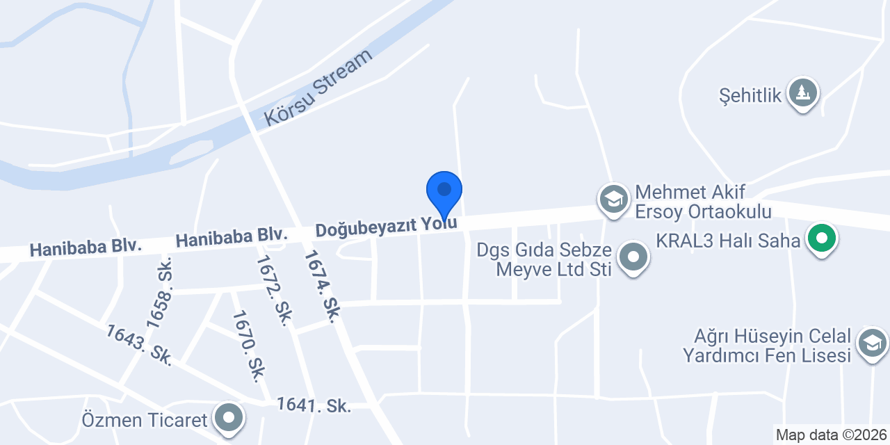 Afşin restaurant konumu