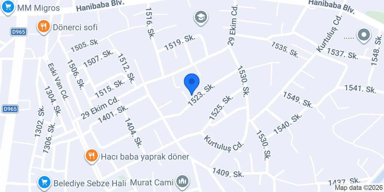 SARAY EKMEK (ENGİN KILIÇ) konumu