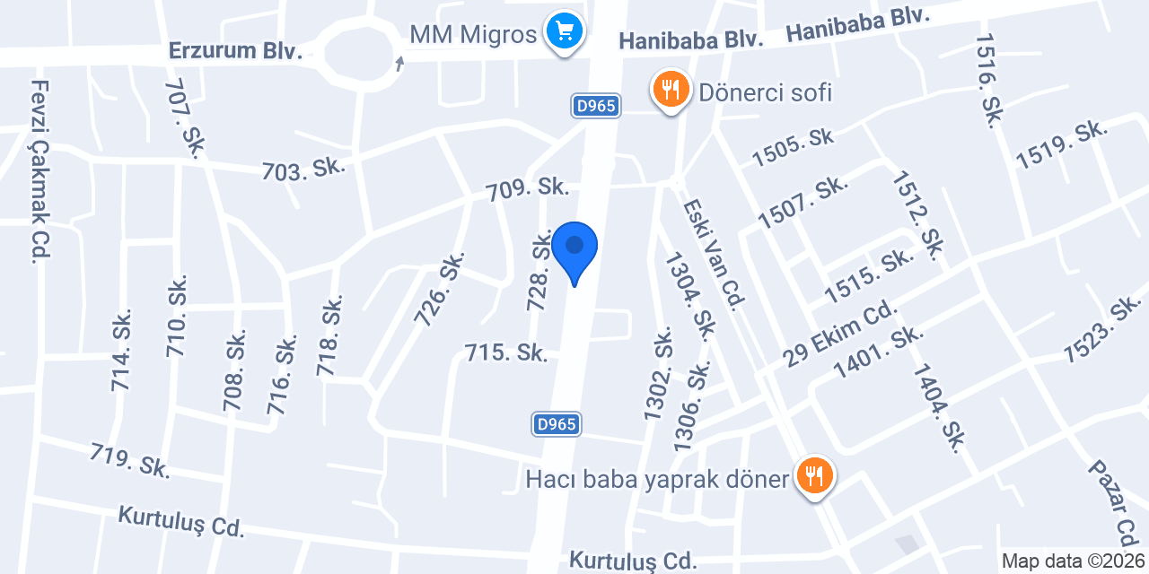 Nokta Reklam konumu