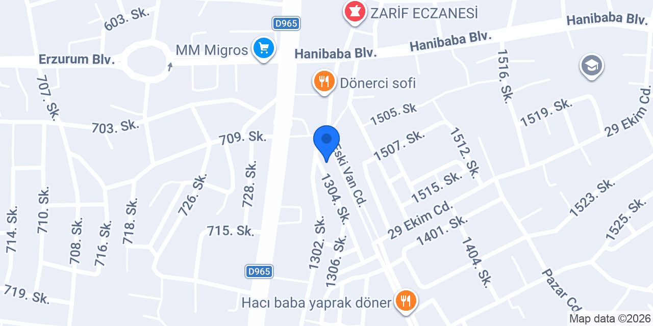 Çağrı Elektrik konumu