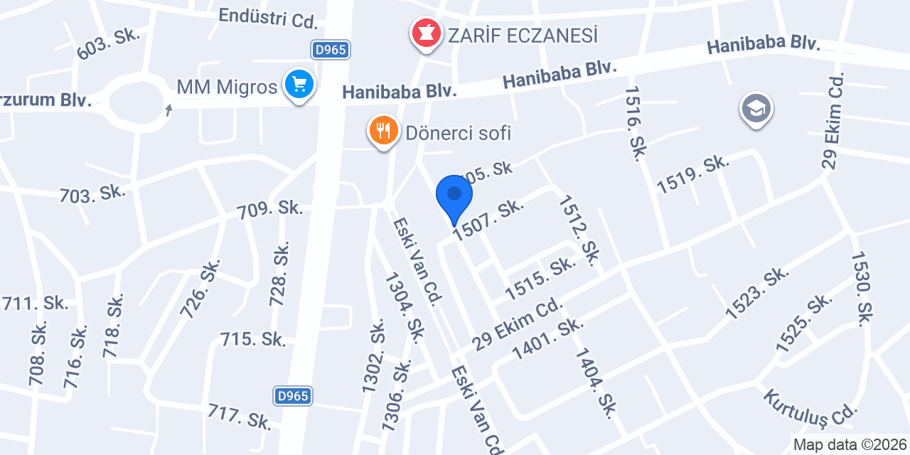 Güler Elektronik konumu