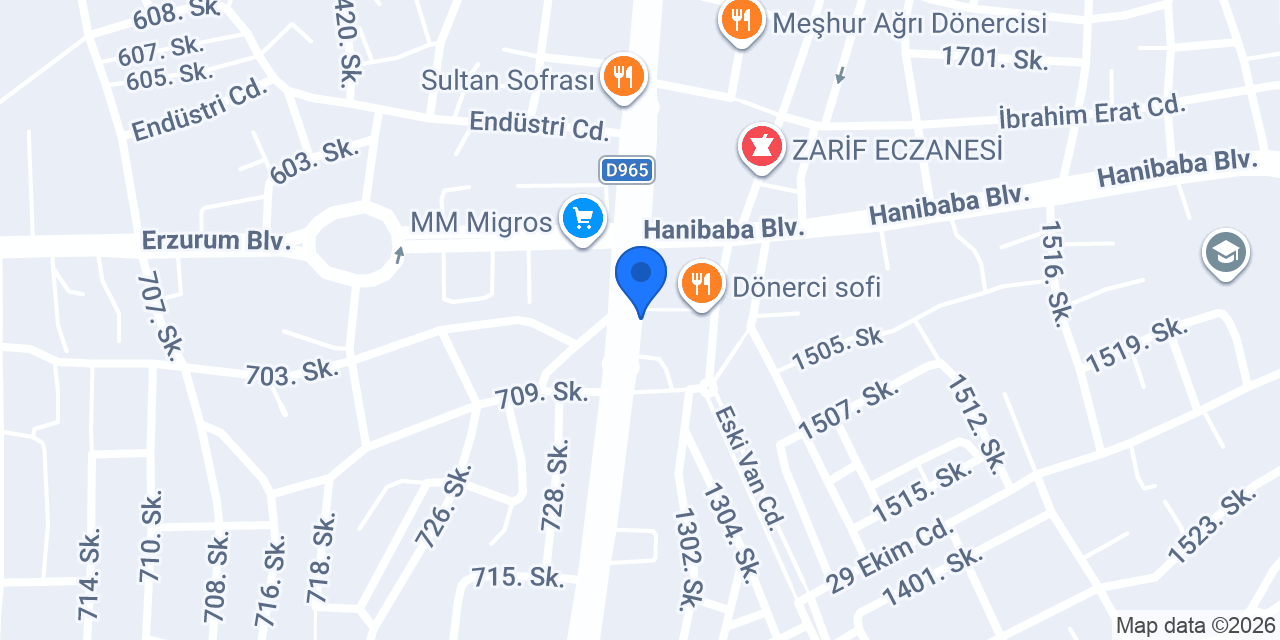 Florya çiçekçilik konumu
