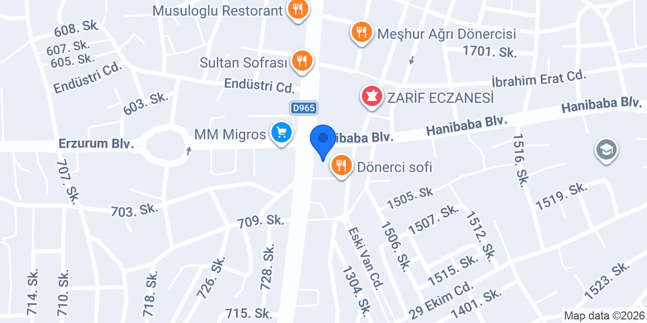 Kale Tesisat konumu