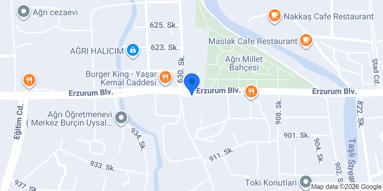 Ağrı Şifa Tıp Merkezi konumu