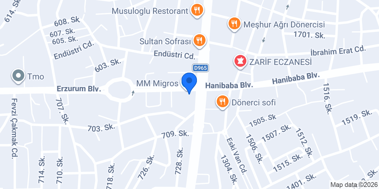 Avukat Eyüp ÇİFTÇİ konumu