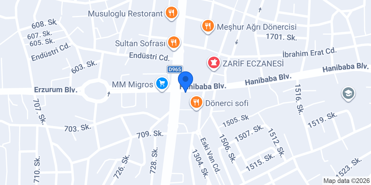 Şölen Kebap Salonu konumu