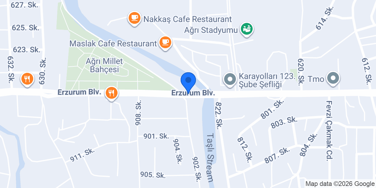 Tapu Müdürlüğü konumu