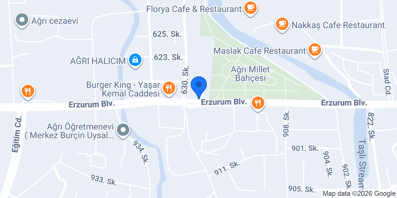 Balkon Cafe Ağrı konumu