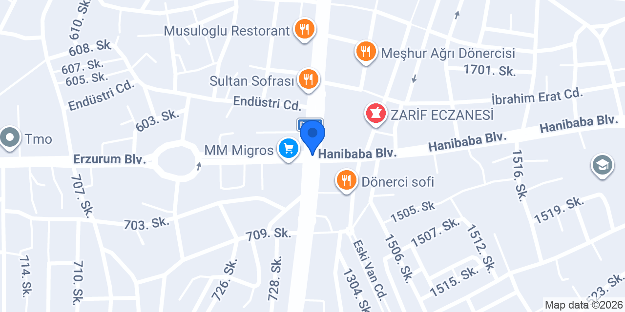 Adanalım kebap konumu