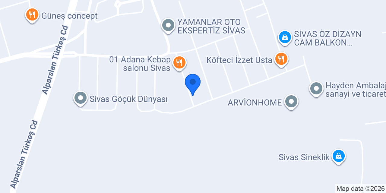 Yılmaz Turbo konumu