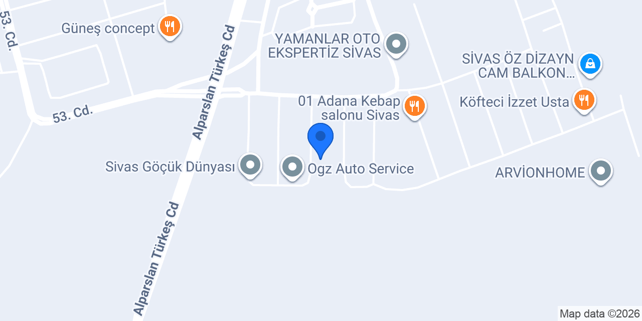 Ateş oto elektrik konumu
