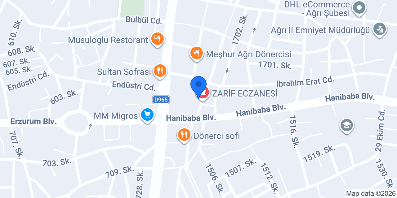 Konak Eczanesi konumu