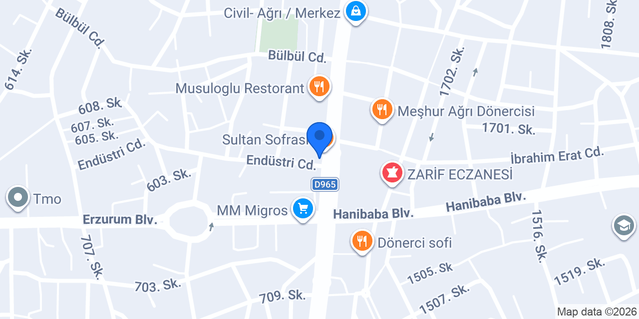 Meşhur sarıyer börekçi konumu