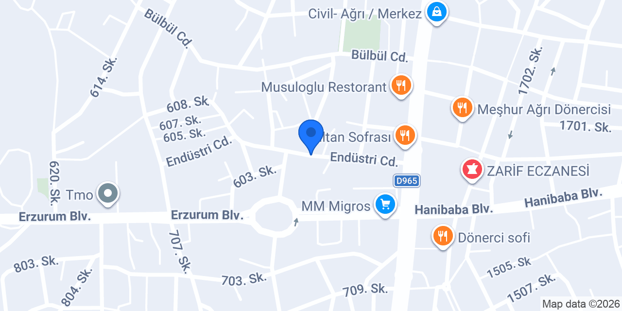 Merkez taksi konumu