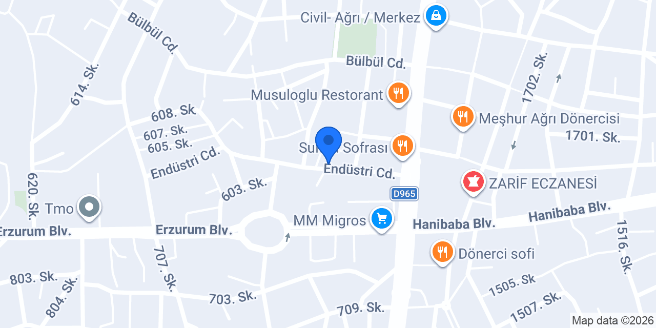 AĞRI SİGORTA konumu