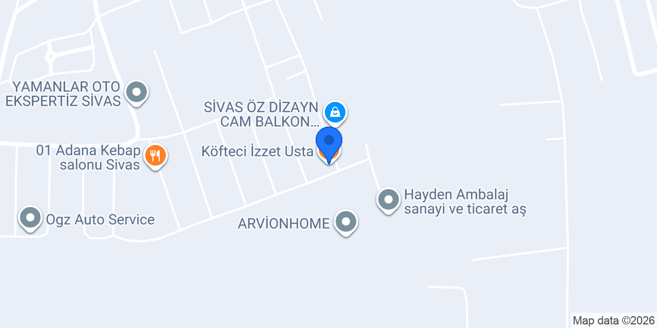 Köfteci İzzet Usta konumu