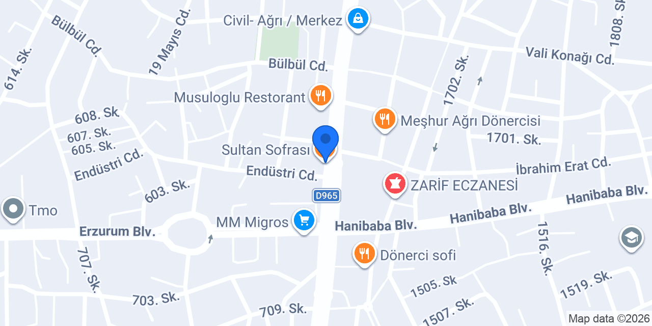Ağrı taksi vıp konumu