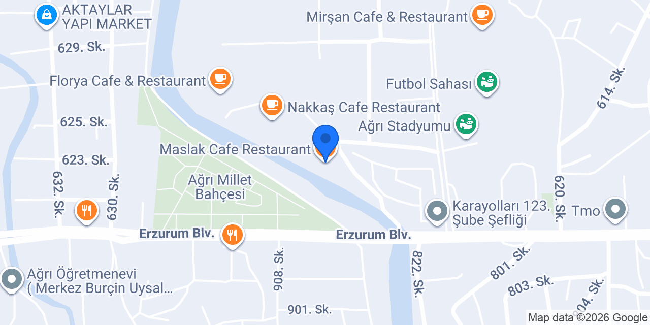 Maslak Cafe Restaurant konumu